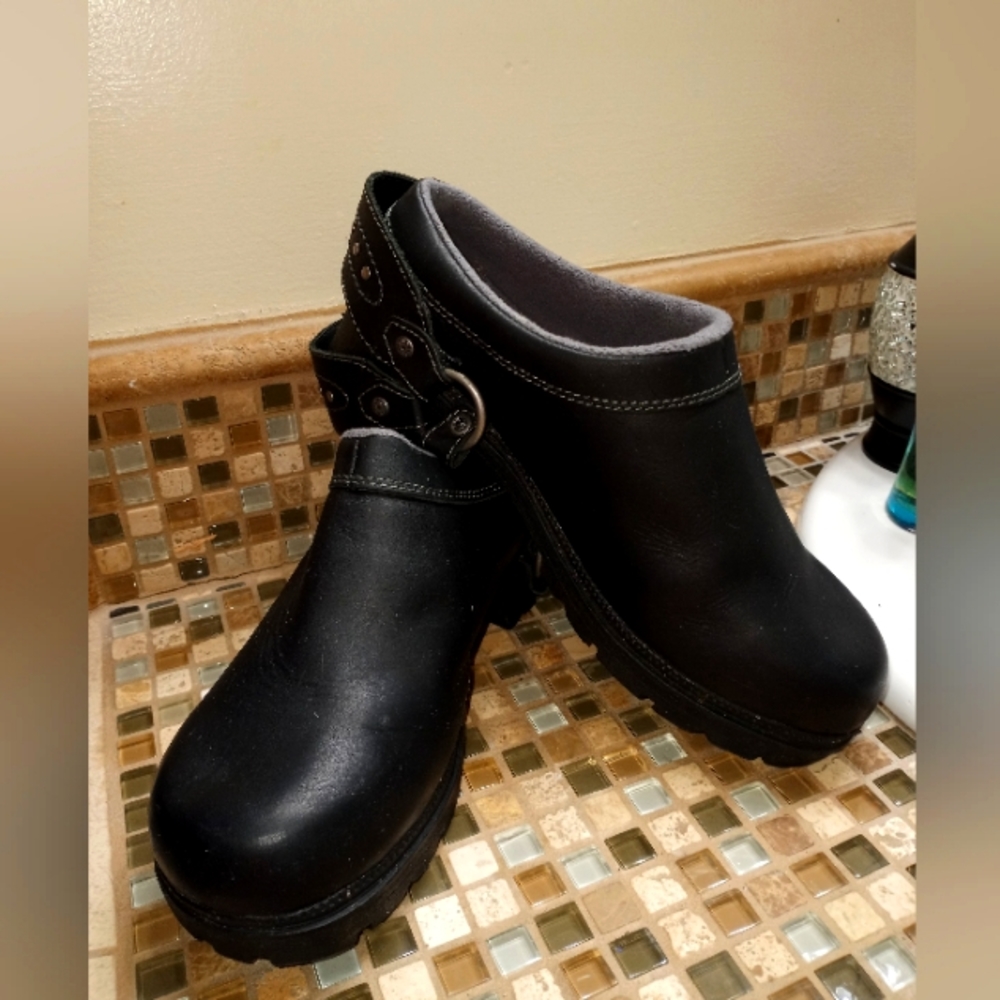 WOMEN'S HARLEY DAVIDSON SLIP ON CLOG STYLE SHOES